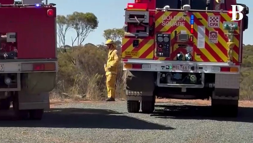 Fire at Kamarooka