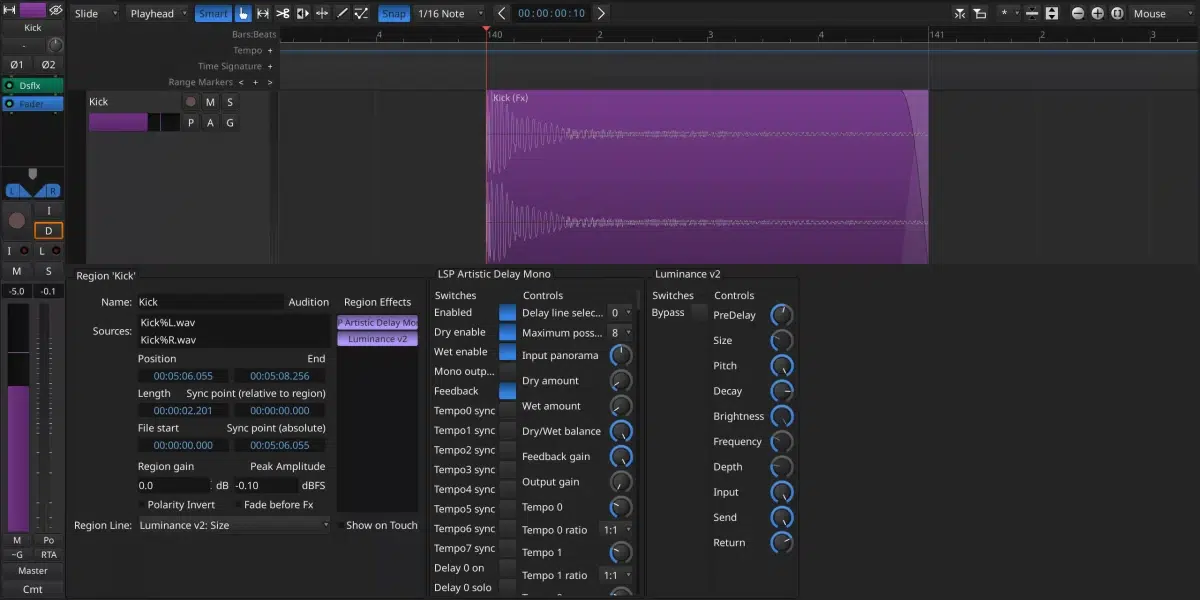 Ardour 9.0 da un salto clave en el mundo de los DAW libres