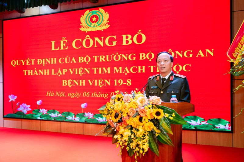 Bệnh viện 19-8: Bộ Công an đầu tư thiết bị hiện đại nhất để phát triển Viện Tim mạch