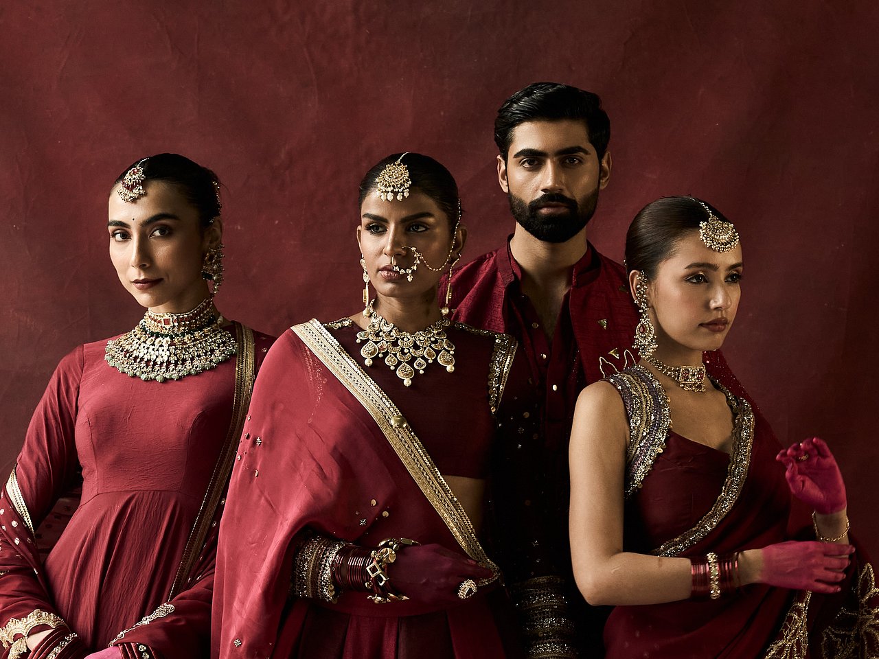 Reflecting an important journey, Rishi & Vibhuti’s Mastani Bride is for ...