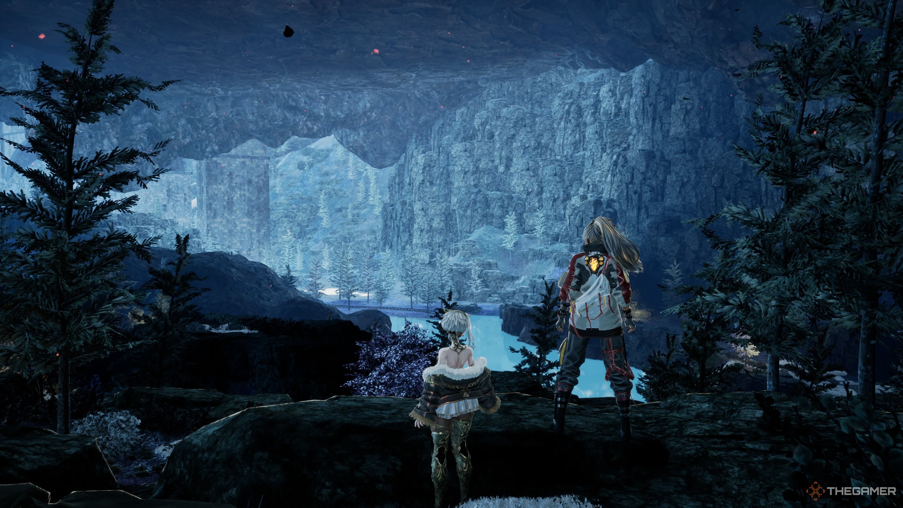 Where to find the limestone cave entrance in Code Vein 2