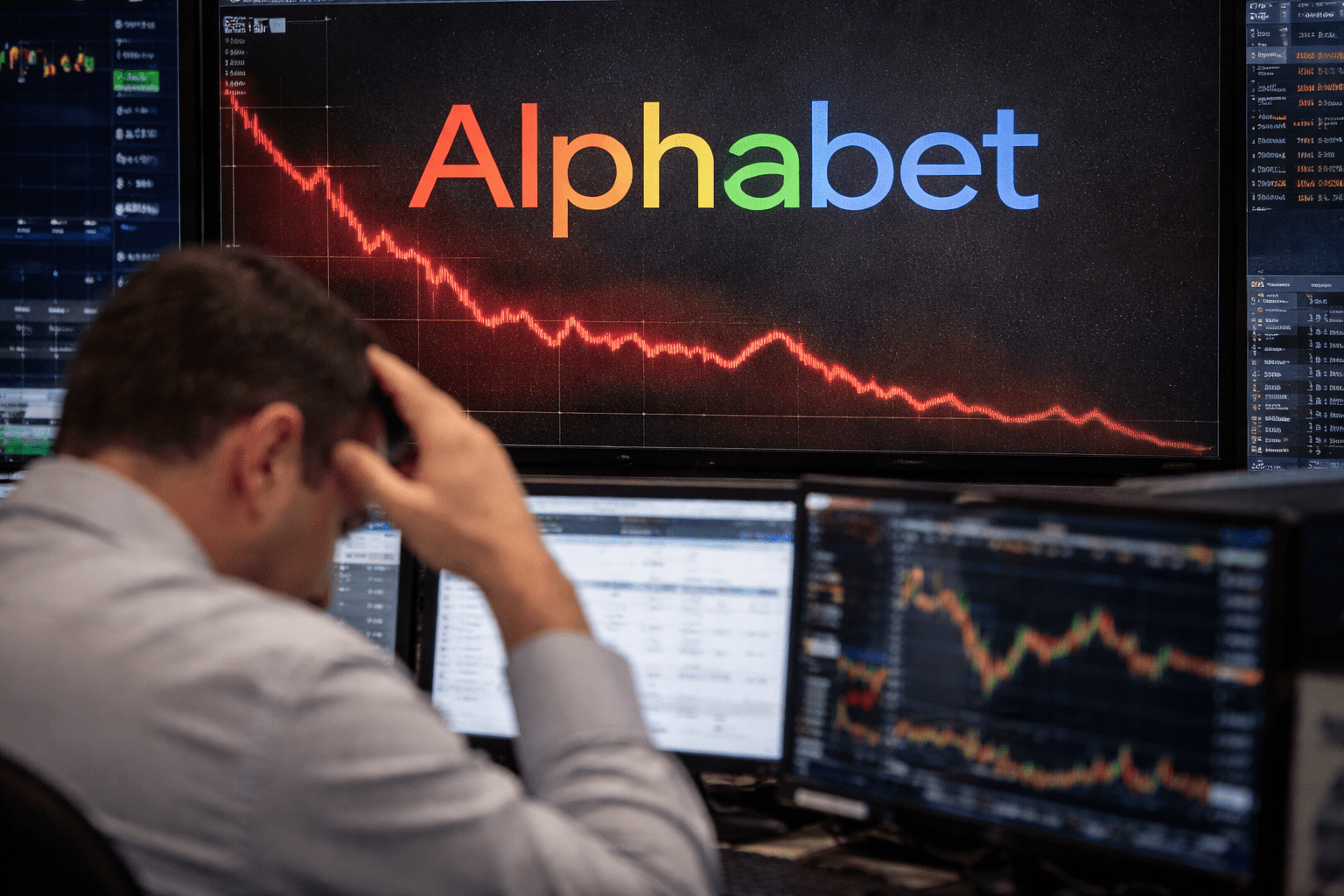 Why did Alphabet stock tumble 7% after earnings despite beating estimates?
