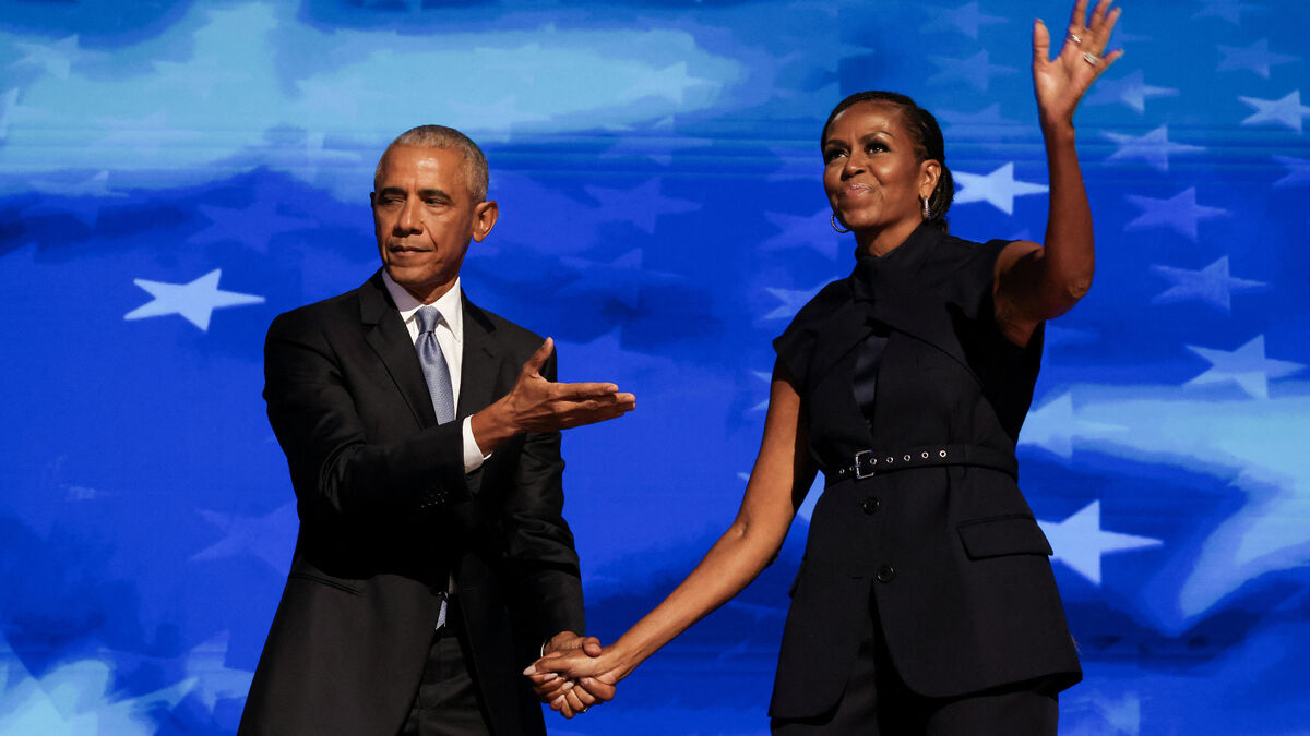 « Ignoble » : Barack et Michelle Obama représentés en singes dans une ...