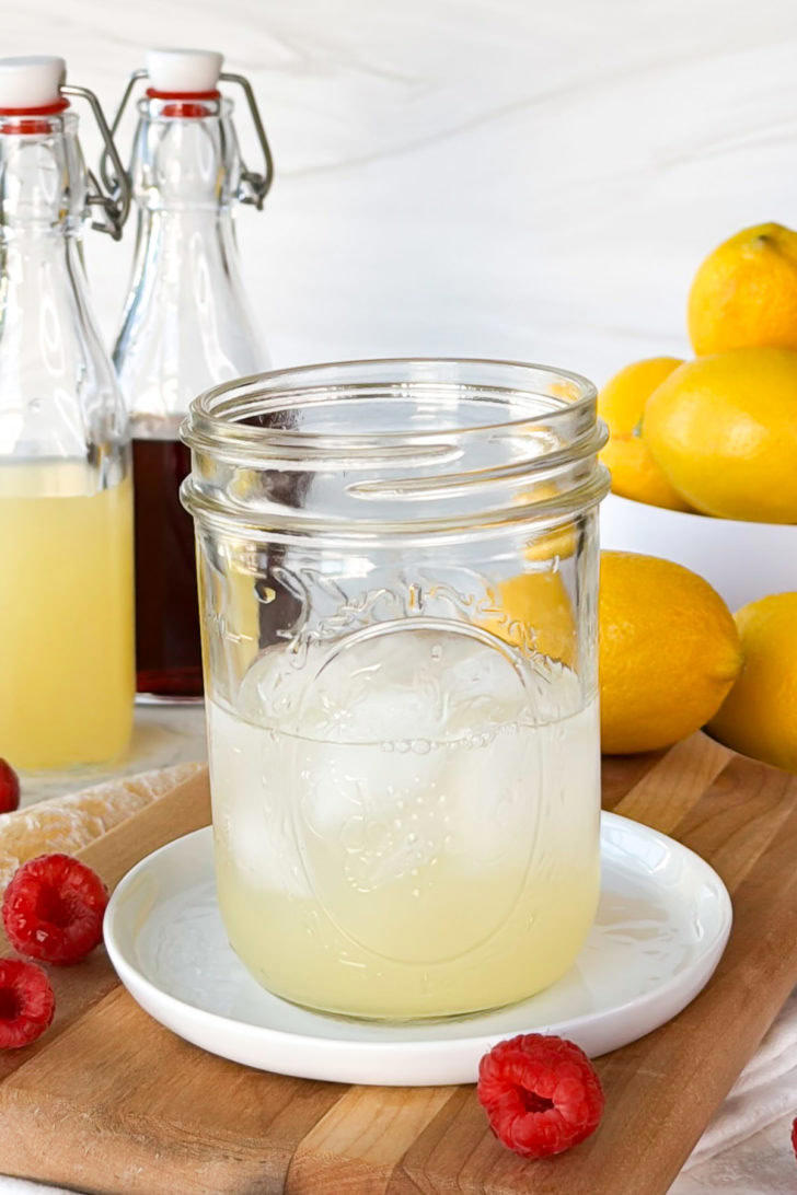 Raspberry lemon drop