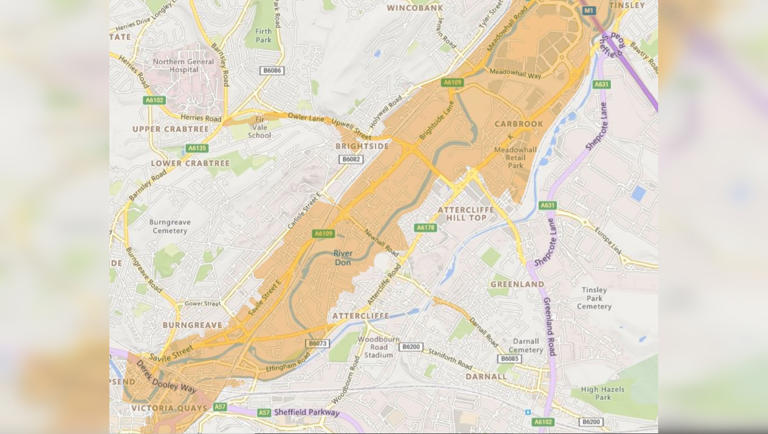 Environment Agency issues Sheffield flood alert for areas including ...