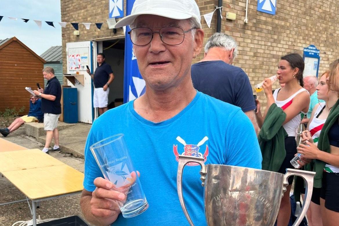 Hastings Rowing Club members gather to honour Alan