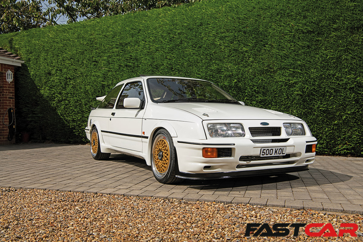 40 years of Sierra RS Cosworth at Classic Ford Show!