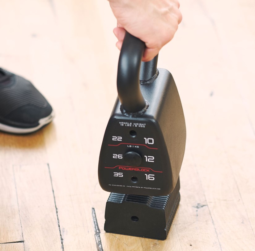 PowerBlock Pro adjustable kettlebell: my entry-level pick
