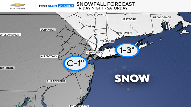 Extreme cold warning with potential for snow in New York, New Jersey area