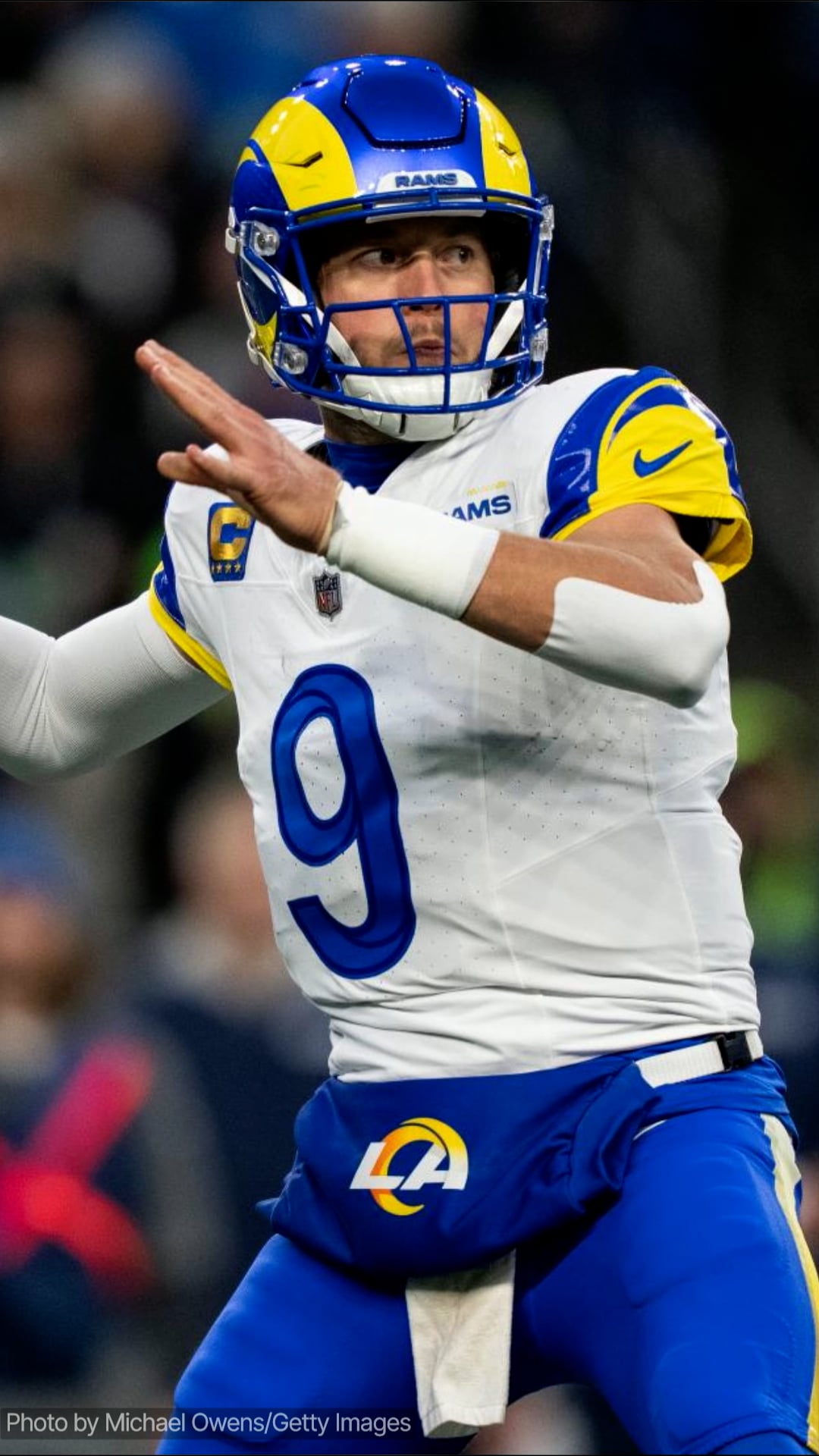 Rams’ Stafford wins first MVP in closest race since 2003