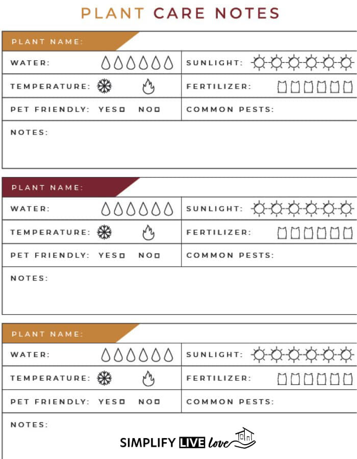 Free garden planner printable (simple PDF to plan your vegetable garden)