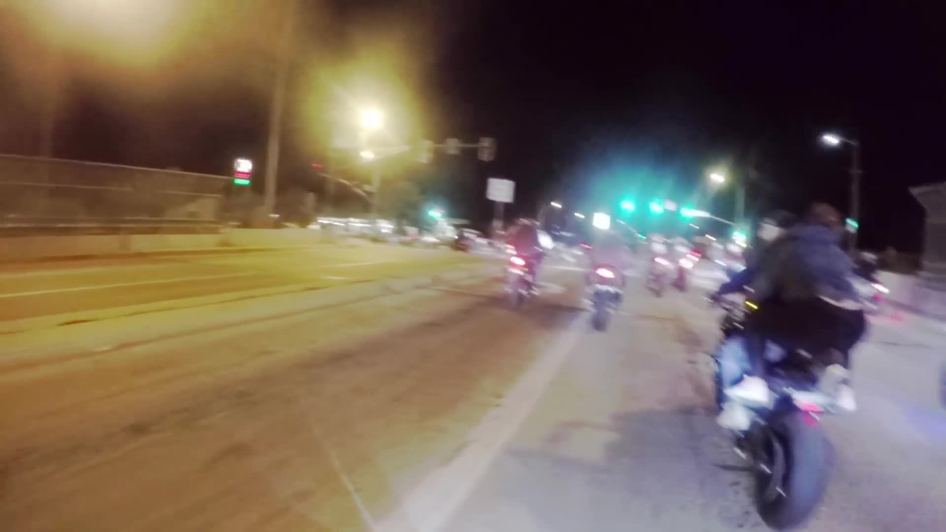 Detailed account of crash from rider perspective showing impact moment