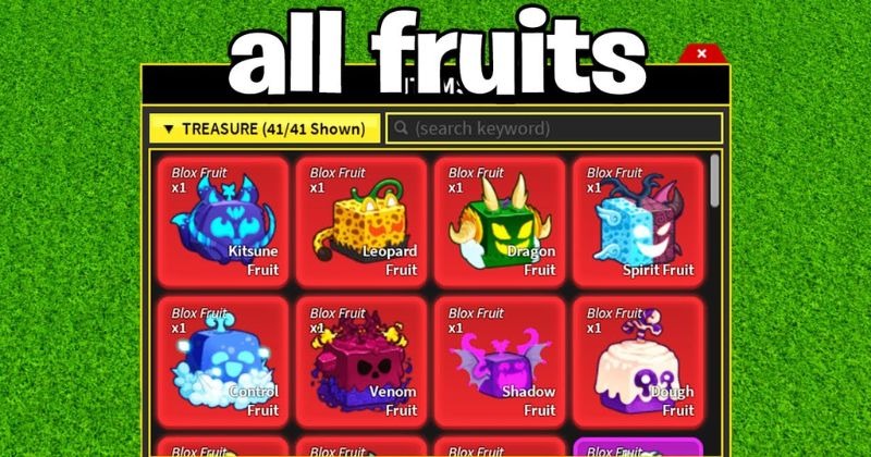 Blox fruits list guide: Every devil fruit ranked by rarity