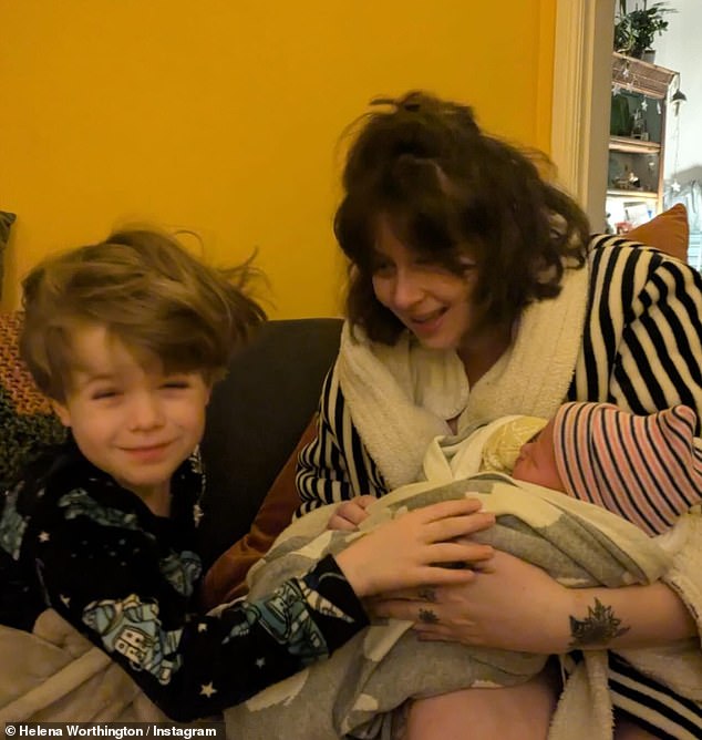 Gogglebox star Helena Worthington reveals she's welcomed her second child