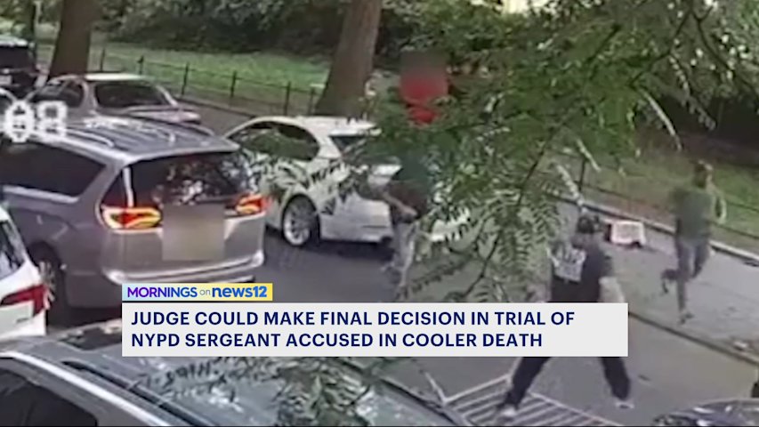 NYPD sergeant accused of killing Bronx man with cooler returns to court ...