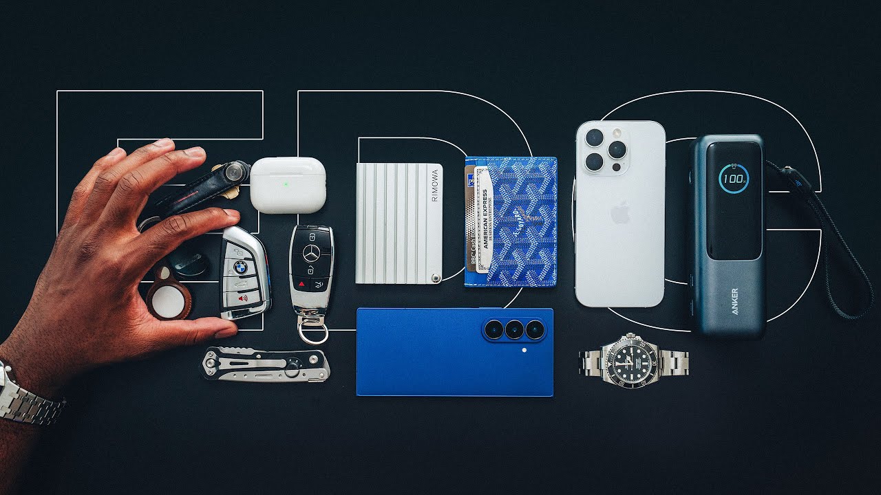 My premium tech everyday carry items 2025