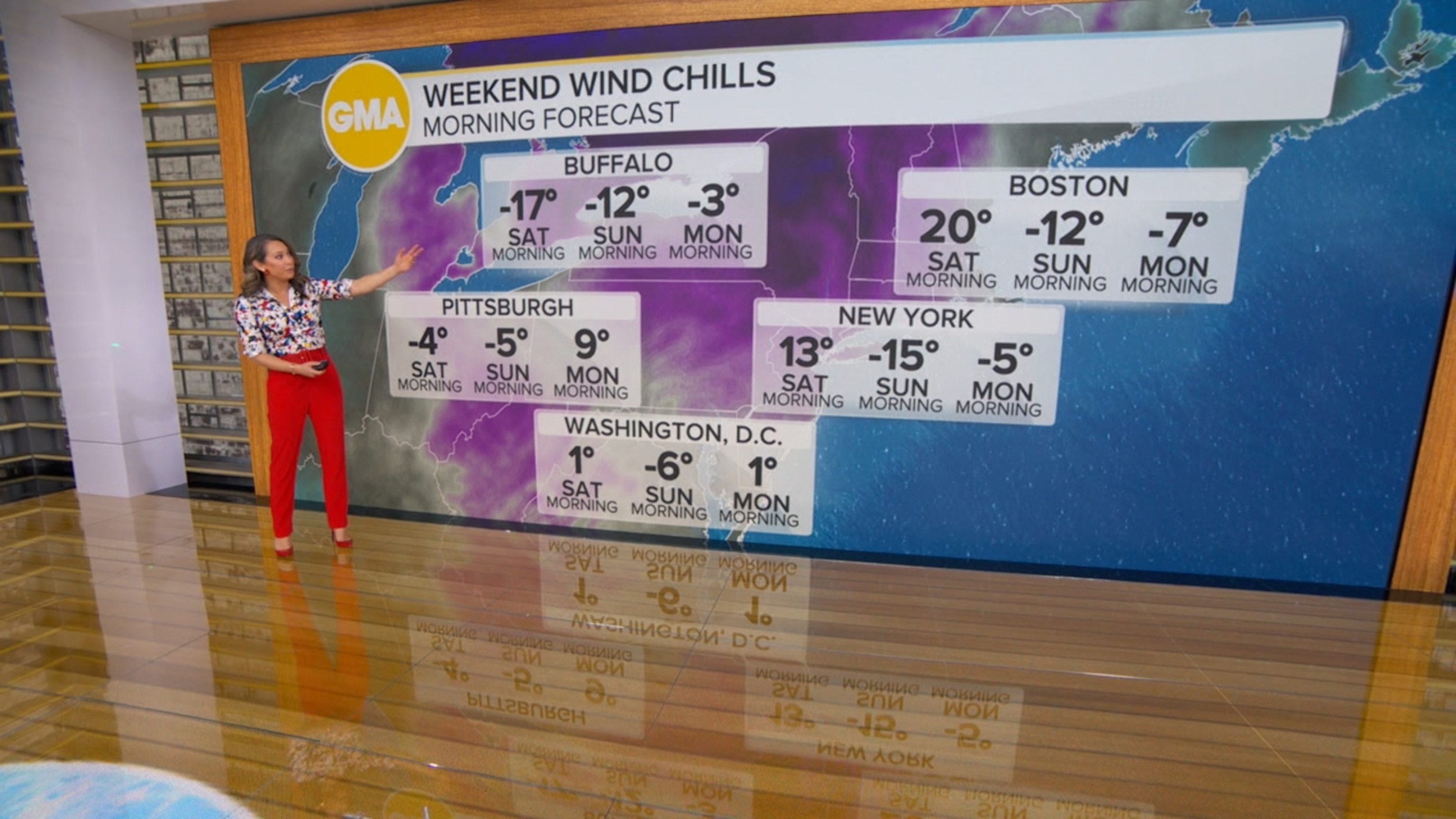 Tracking dangerous cold for 100 million Americans