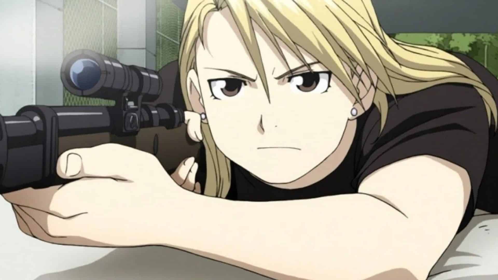 #5: Riza Hawkeye (Fullmetal Alchemist, 2003)