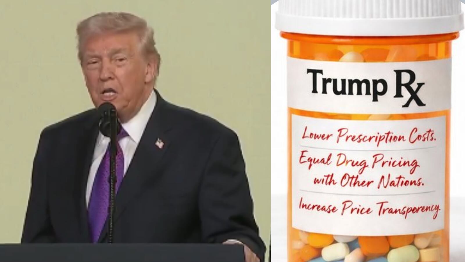 Trump lanza TrumpRx: medicamentos con receta bajan de precio en Estados ...