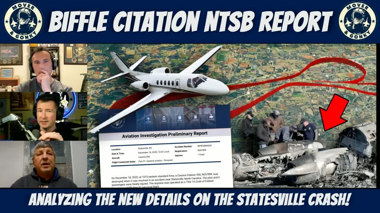 NTSB preliminary findings - Biffle Citation crash reviewed by Citation ...