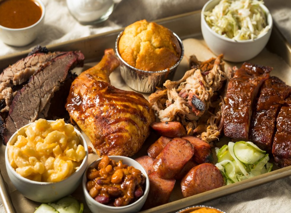 7 chain restaurants known for massive BBQ meat samplers