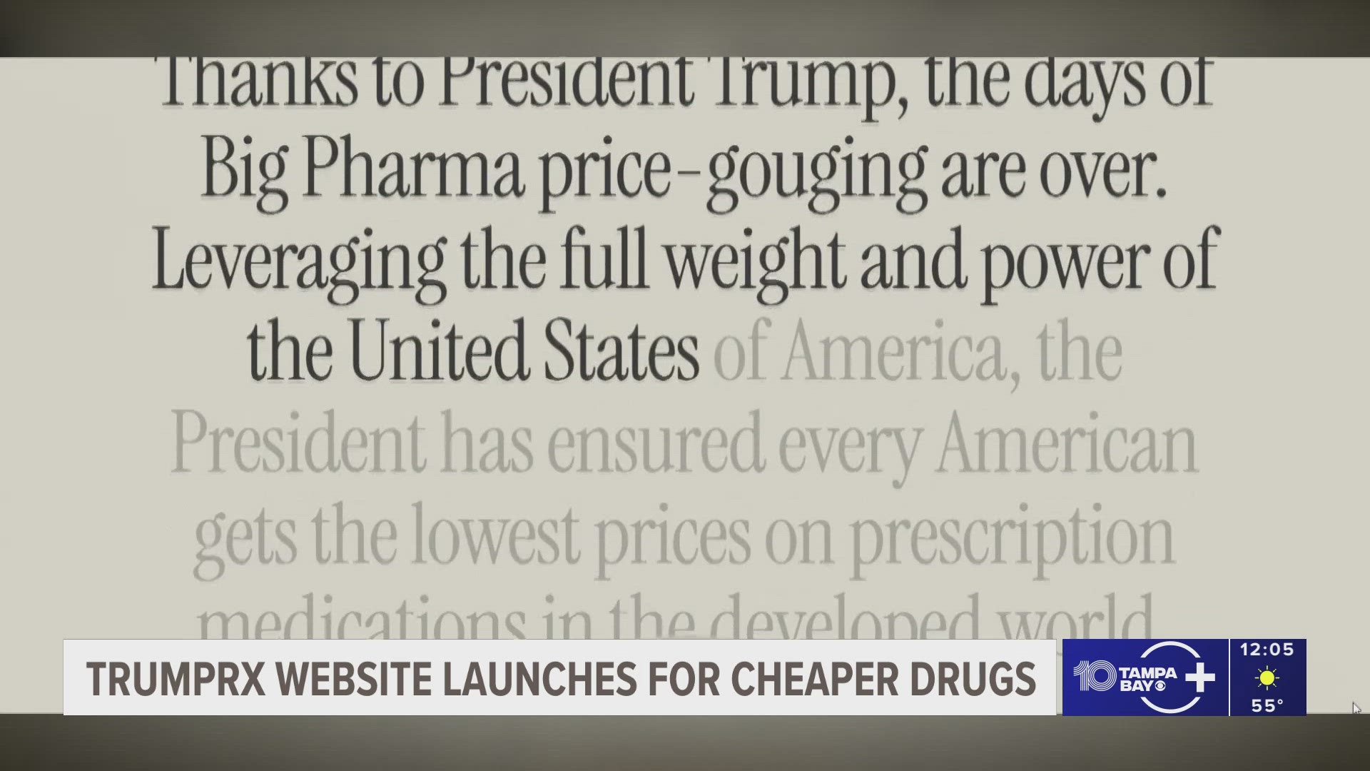 Trump administration launches TrumpRx website for discounted drugs