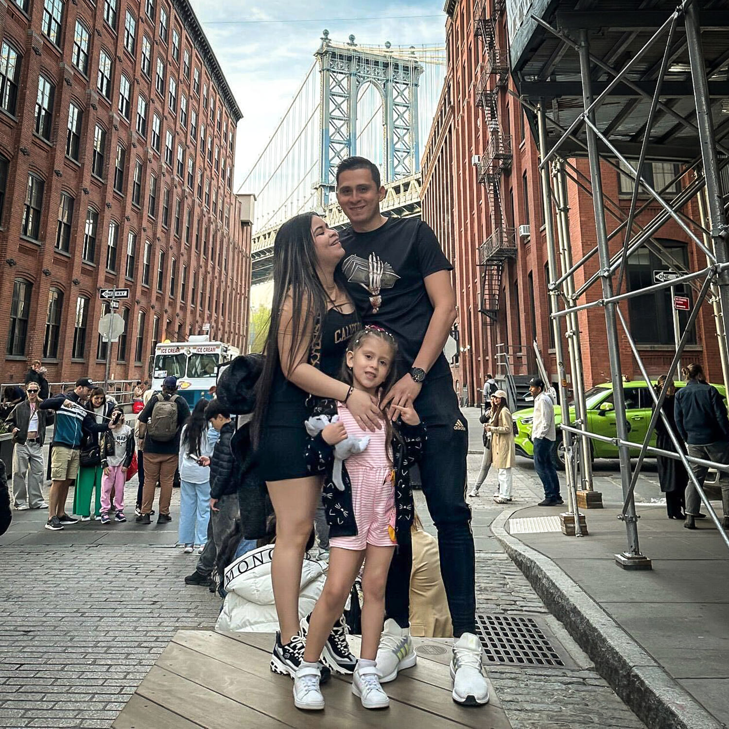 Kelly Vargas and her husband, Yerson, say their daughter was thriving while living in New York. (Kelly Vargas)