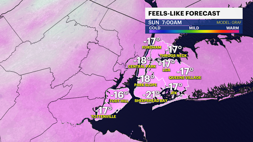 Bitter blast: Dangerous cold, strong winds and snow this weekend in ...