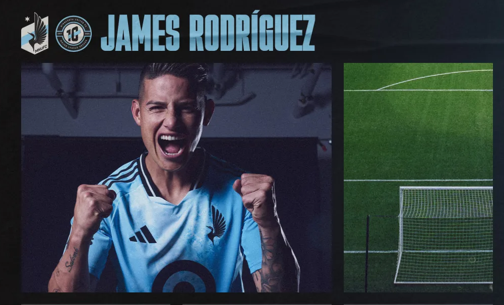 James Rodríguez ruma aos Estados Unidos