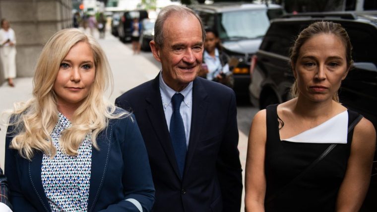 Annie, right, campaigned alongside fellow Epstein survivor Virginia Giuffre, left, before her death last year (Photo: Mark Kauzlarich/Bloomberg/Getty)