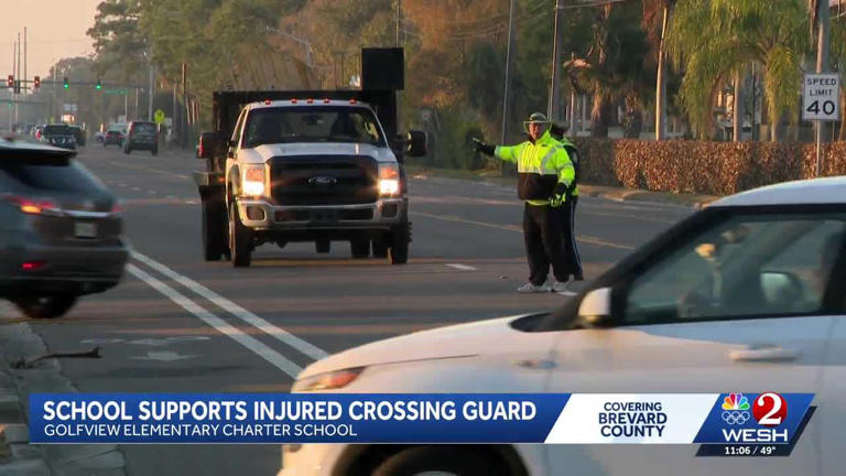 Brevard County community rallies for crossing guard critically injured ...