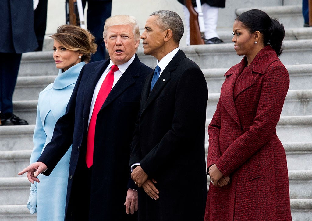 Trump posts racist video of Barack and Michelle Obama as apes, White ...