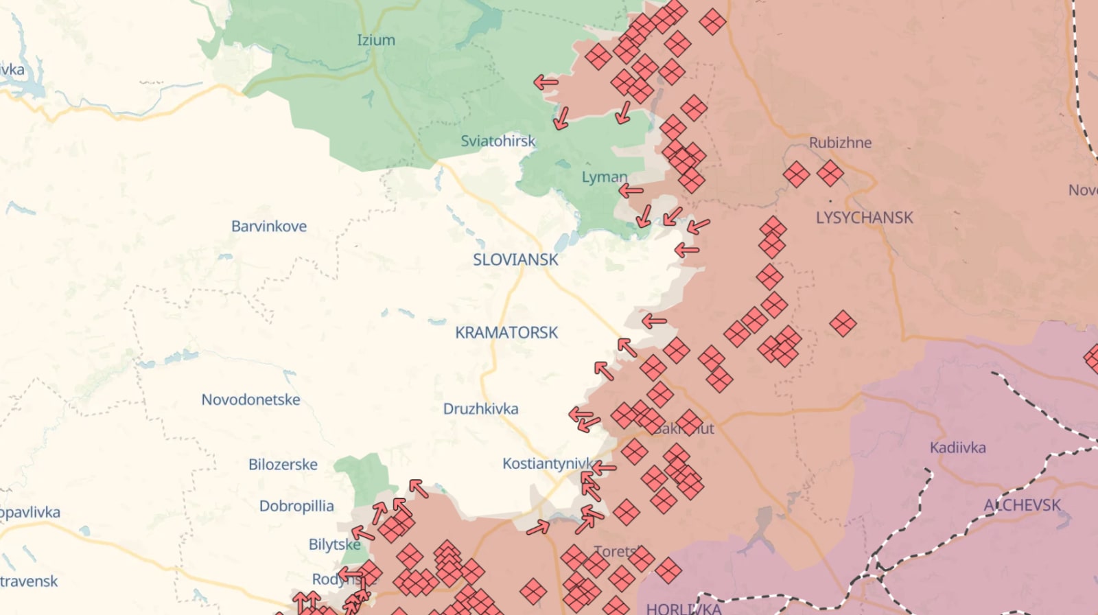 Main battle for Donetsk Oblast will be in Sloviansk and Kramatorsk – DeepState assesses pace of Russian advance<br>