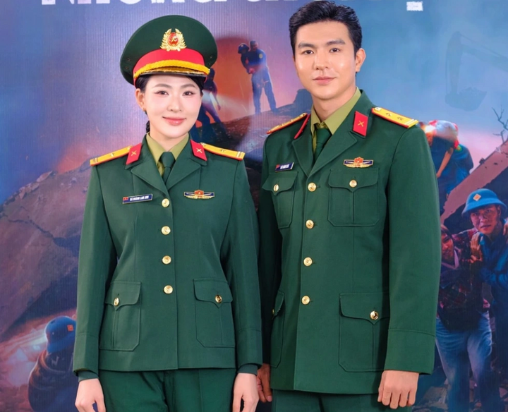 Nữ diễn viên đóng thiếu tá, 'người tình màn ảnh' của Steven Nguyễn trên phim VTV