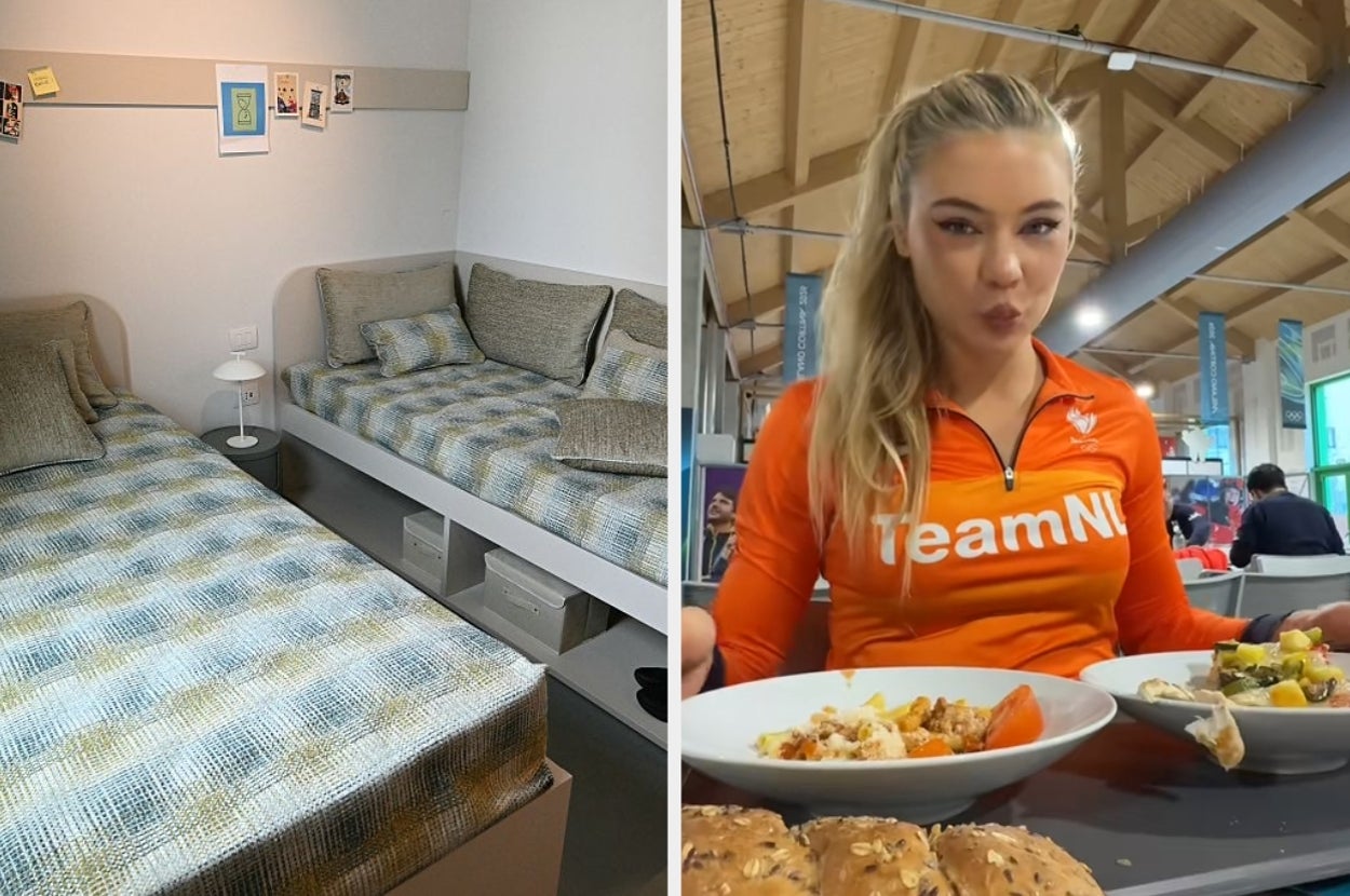 26 photos of where Olympians sleep, eat, and train in Italy during the ...