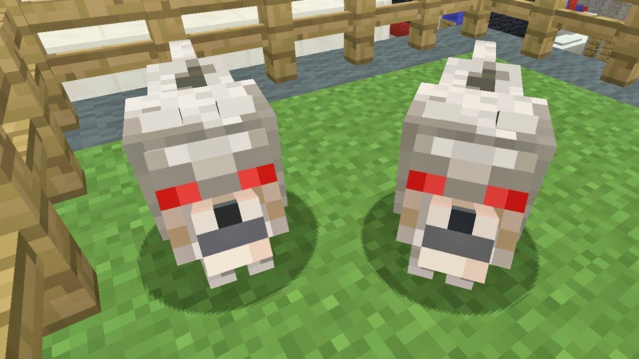 Killer wolves invade Minecraft