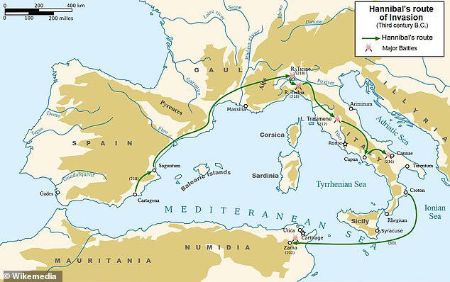 The bone that proves Hannibal really did cross the Alps with elephants