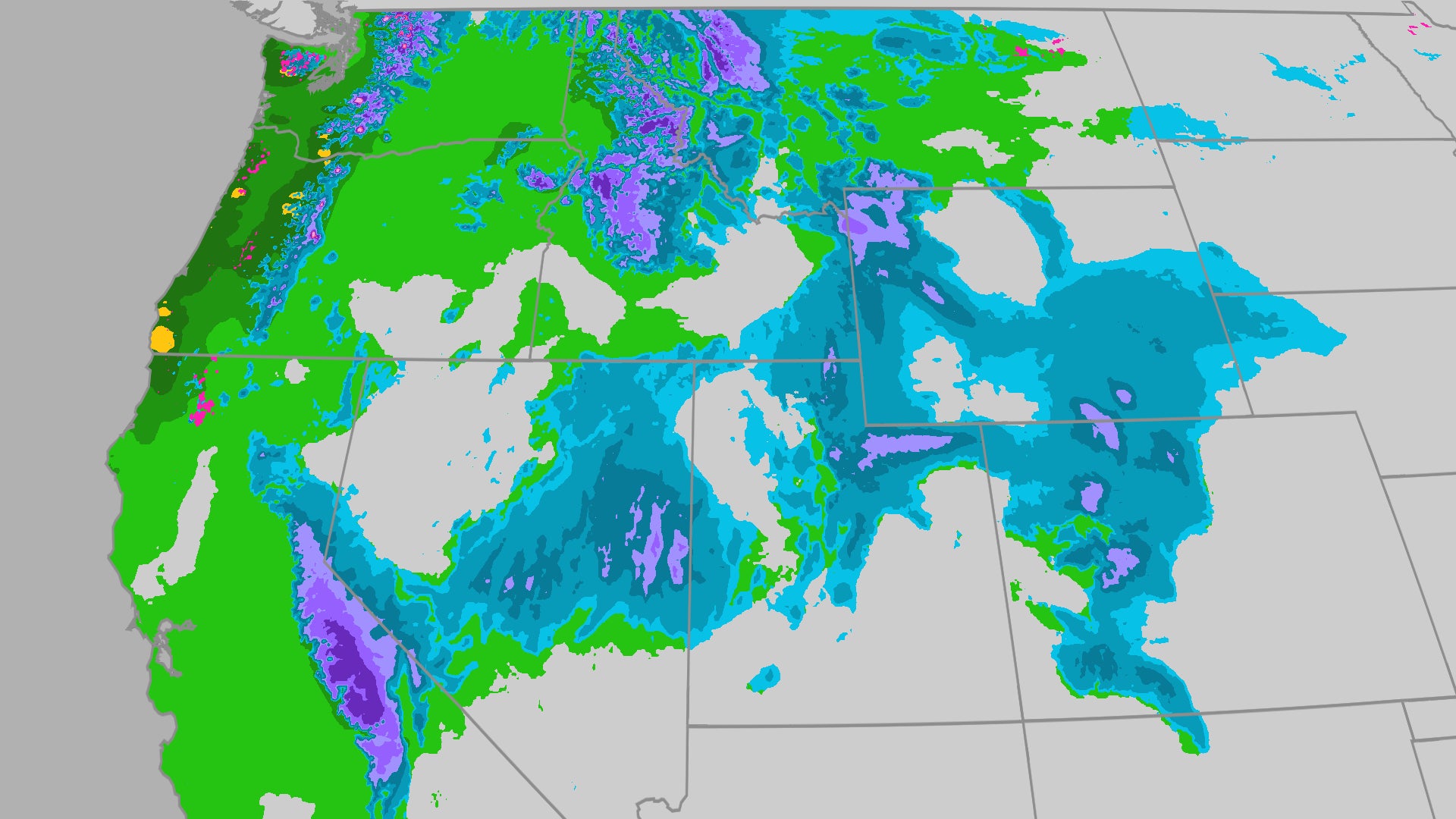 Much-needed rain, snow to develop across the West