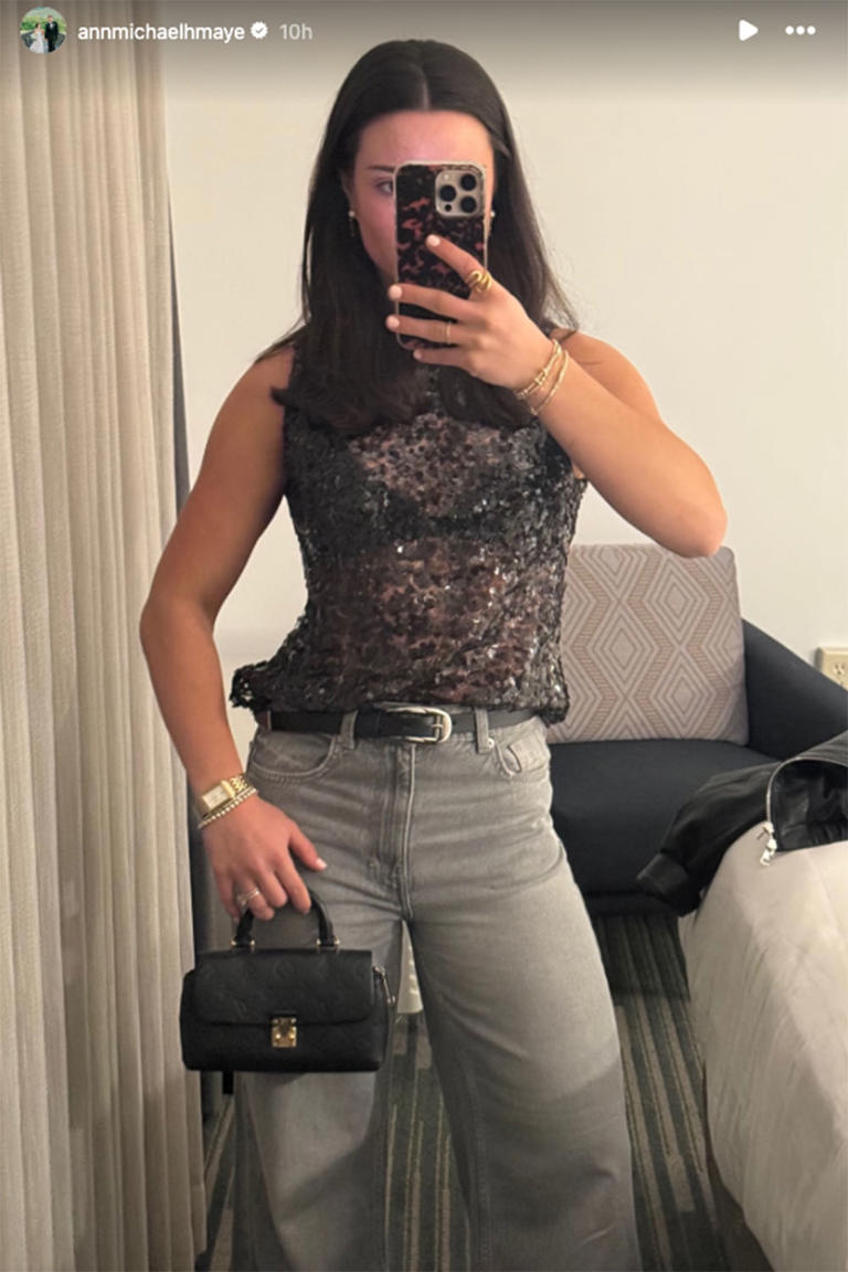 Ann Michael Maye steps out ahead of Super Bowl 2026 as Drake Maye ...