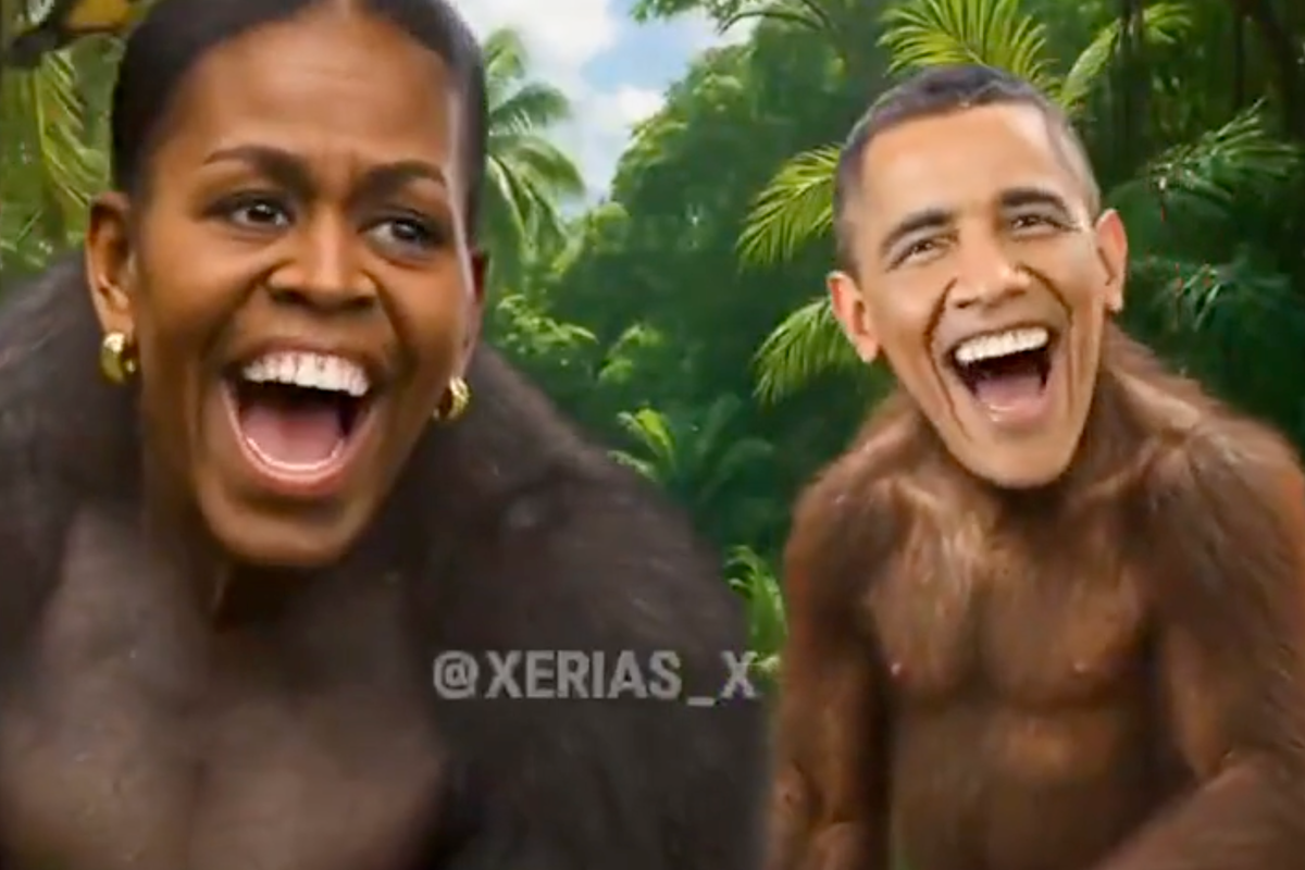 Trump’s video of Obamas as apes slammed as 