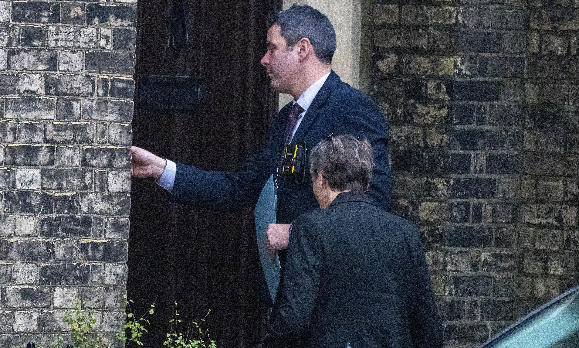 Police search Peter Mandelson's homes in north London and in Wiltshire
