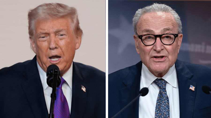 Trump sought Schumer’s support to rename Penn Station, Dulles after him: Reports<br>