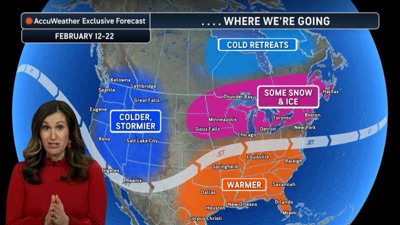 Pacific storms bring rain and mountain snow back to the West