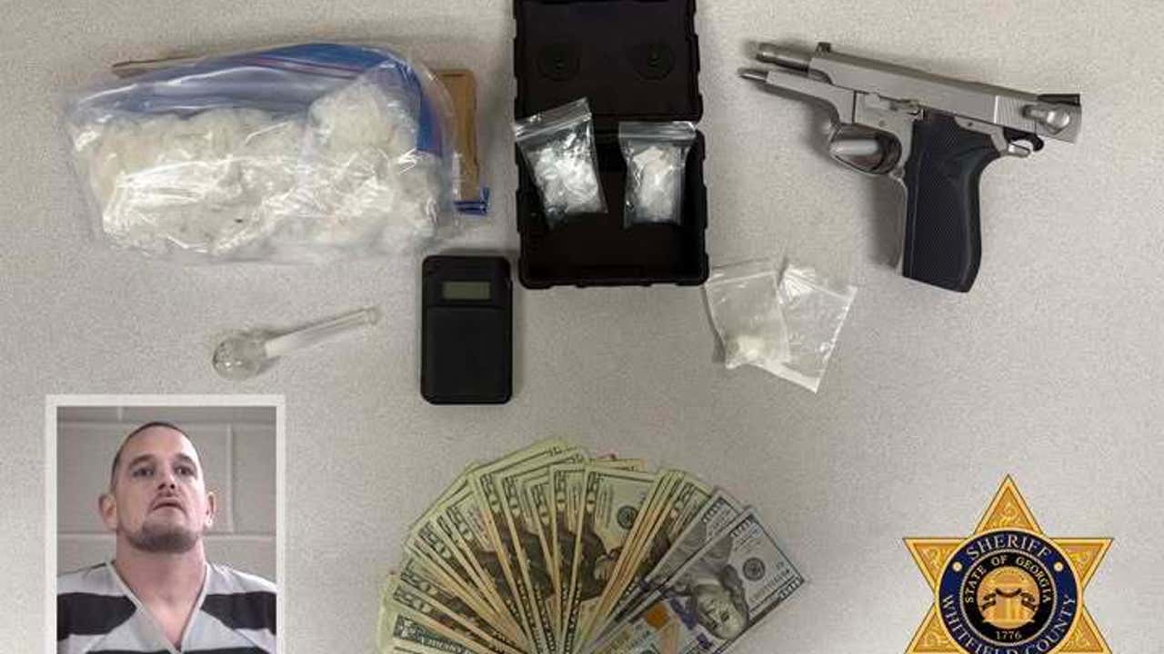 Man arrested in Whitfield County for fentanyl, meth trafficking