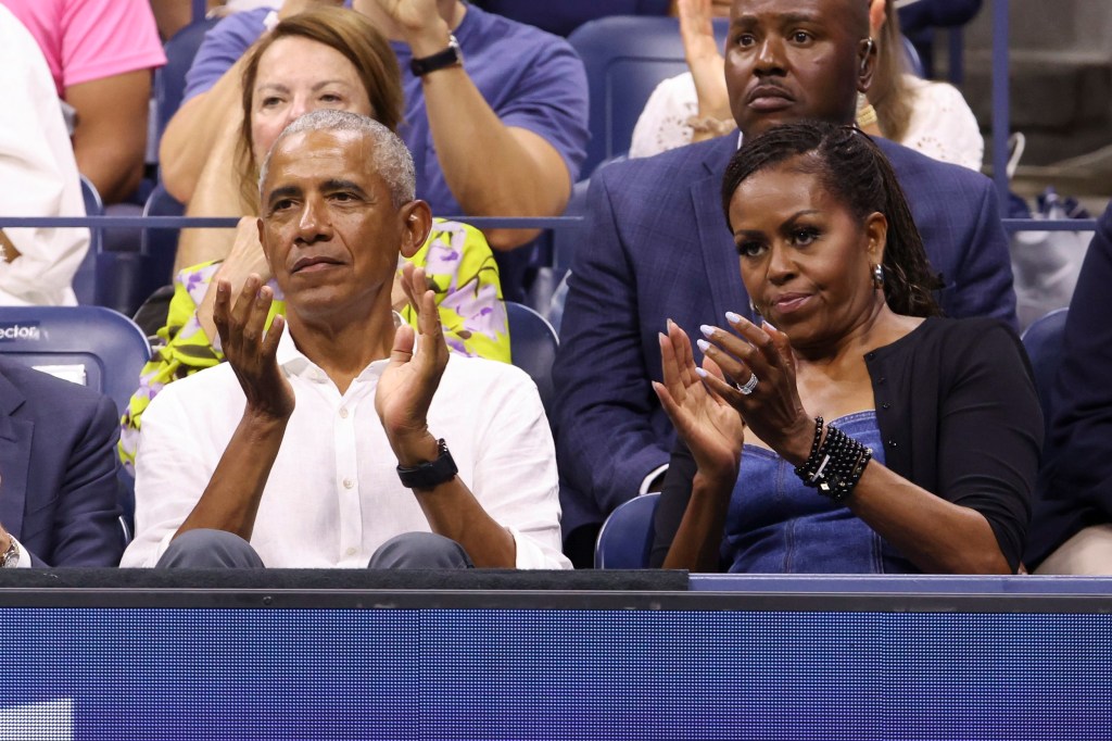 Donald Trump posts 'incredibly racist' AI video of Barack and Michelle ...