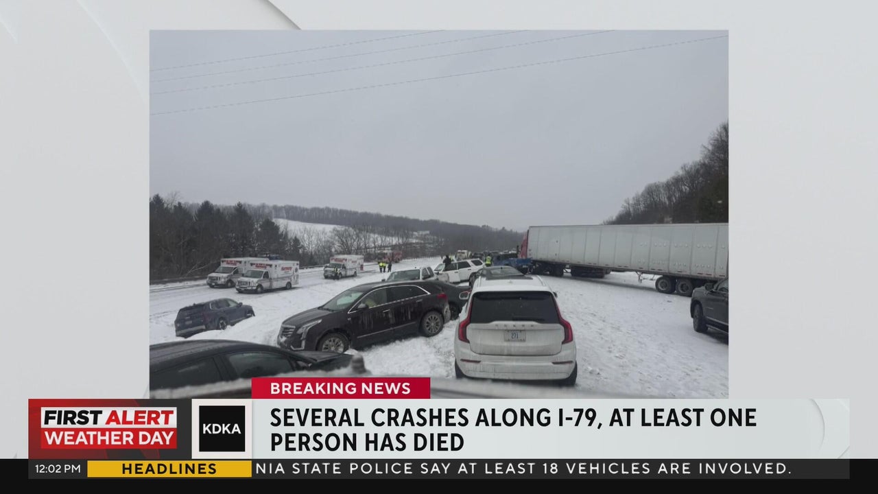 Multiple crashes on I-79 leave at least one person dead<br><br>
