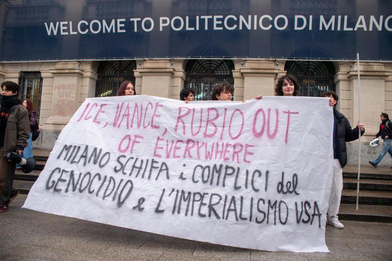 Winter Olympic opening ceremony disrupted by protesters as anti-ICE ...