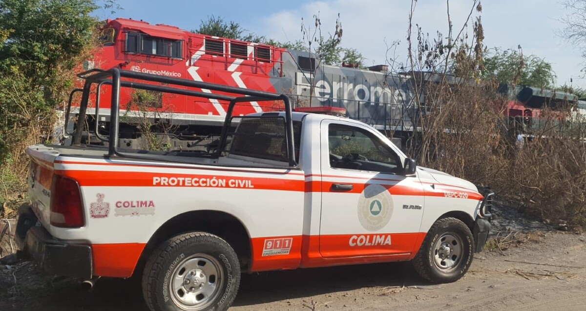 Tren atropella y le quita la vida a un adulto mayor que caminaba con un ...