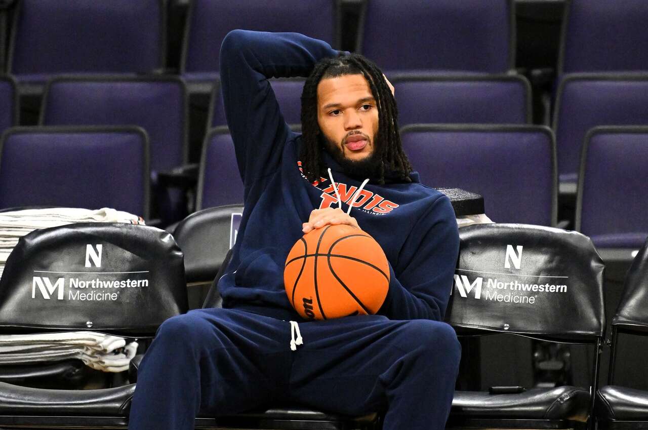 Brad Underwood says Ty Rodgers practicing but not game-ready for Illinois basketball<br>