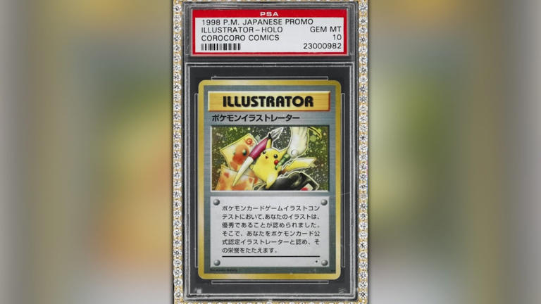 pokemon cards atlanta Georgia plays host to Pokémon card that's worth about $10M